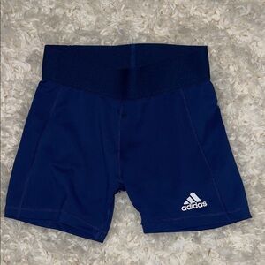 Adidas Navy Biker Shorts